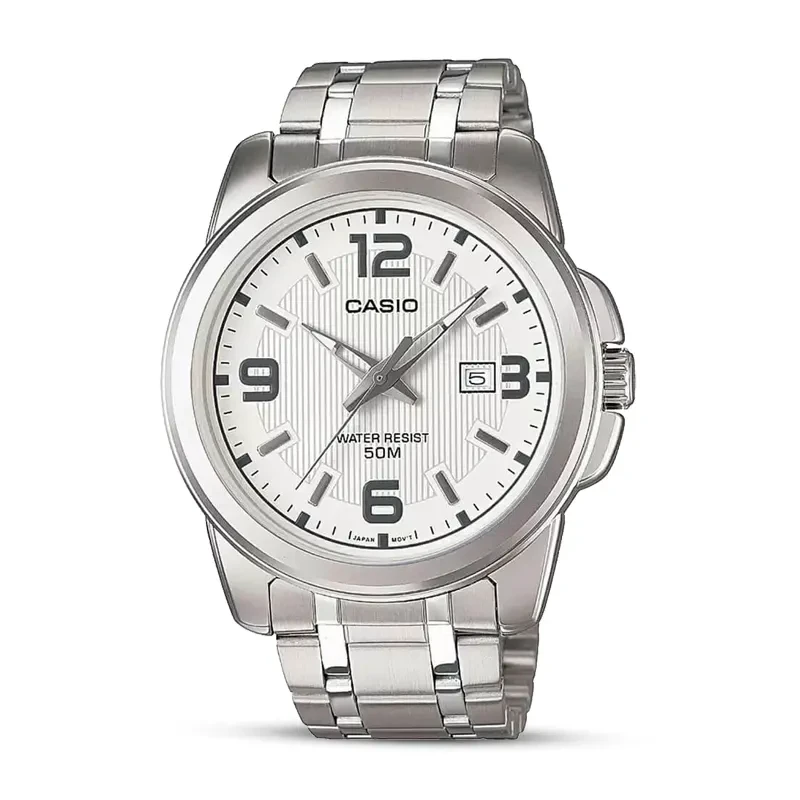 Casio Enticer White Dial Men's Watch | MTP-1314D-7AVD