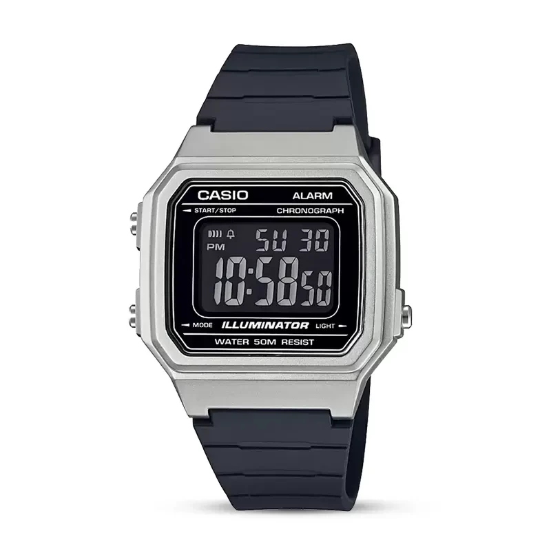 Casio Youth W-217HM-7BV 7-Year Battery Life Men's Watch