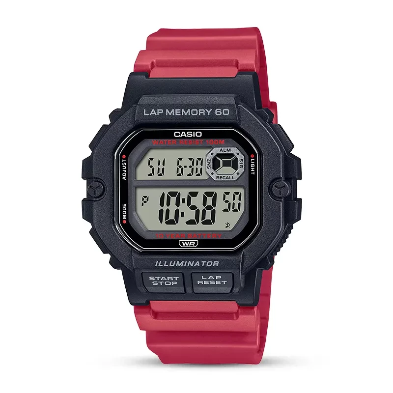 Casio WS-1400H-4AV Youth Digital Grey Dial Men's Watch