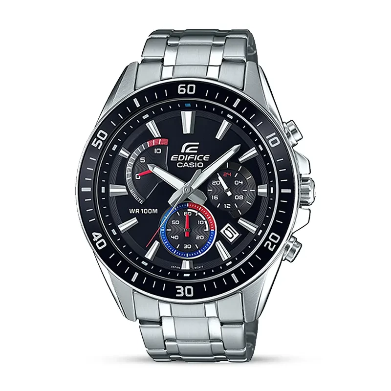 Casio Edifice EFR-552D-1A3V Chronograph Black Dial Men Watch