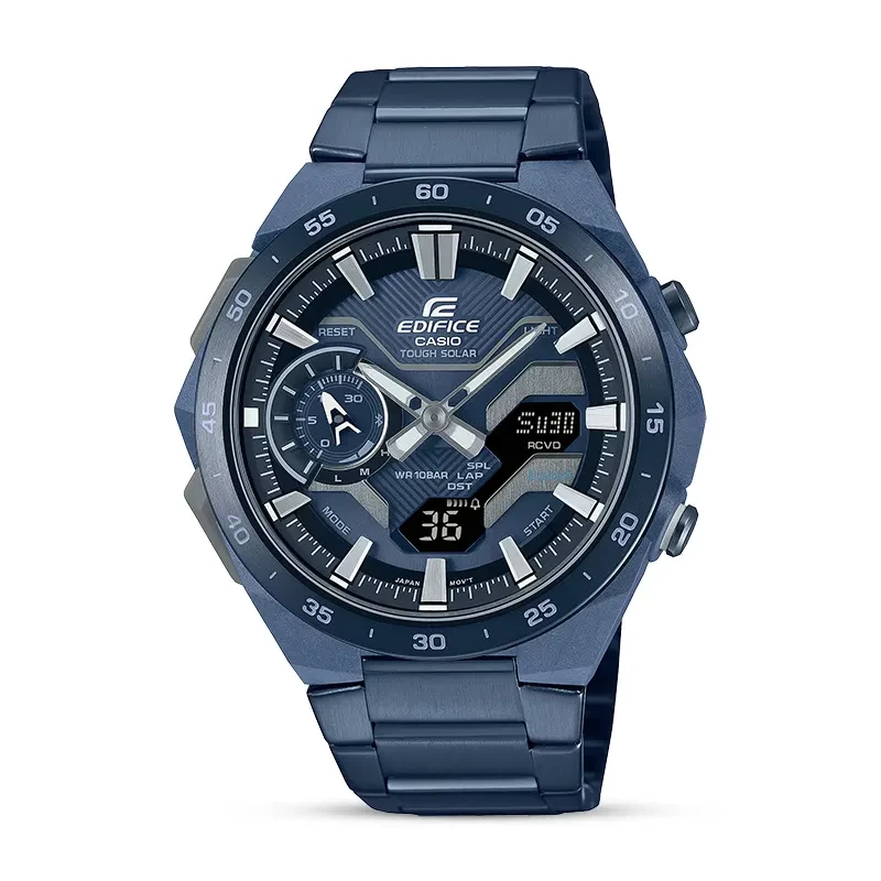 Casio Edifice Windflow Cool Blue Edition Solar Men's Watch | ECB-2200CB-2A