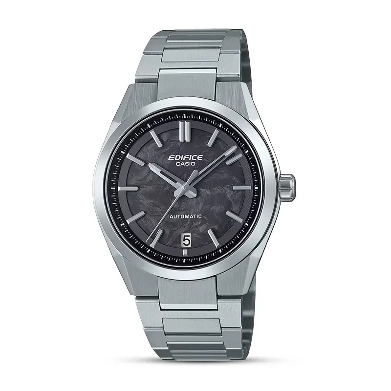 Casio Edifice Automatic Forged Carbon Black Dial Men's Watch | EFK-100CD-1A
