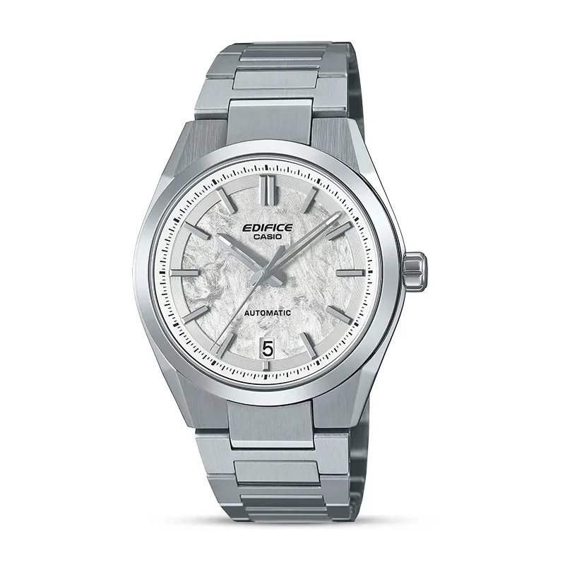 Casio Edifice Automatic Forged Carbon White Dial Men's Watch | EFK-100D-7ADR
