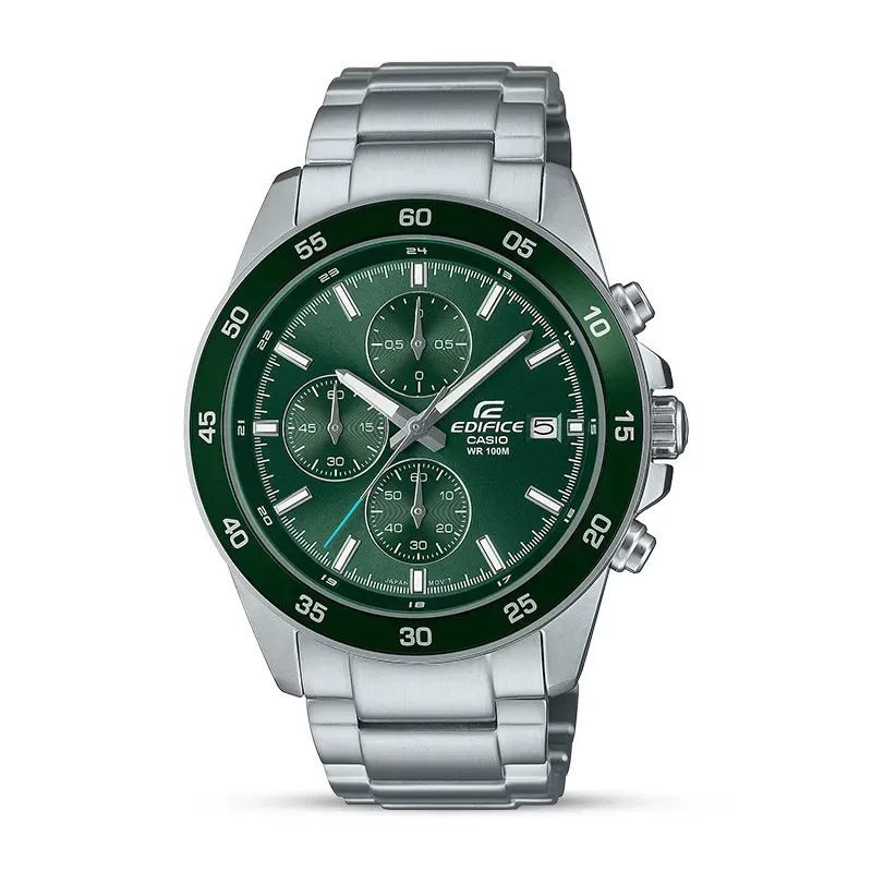 Casio Edifice EFR-526D-3AV Chronograph Green Dial Men's Watch