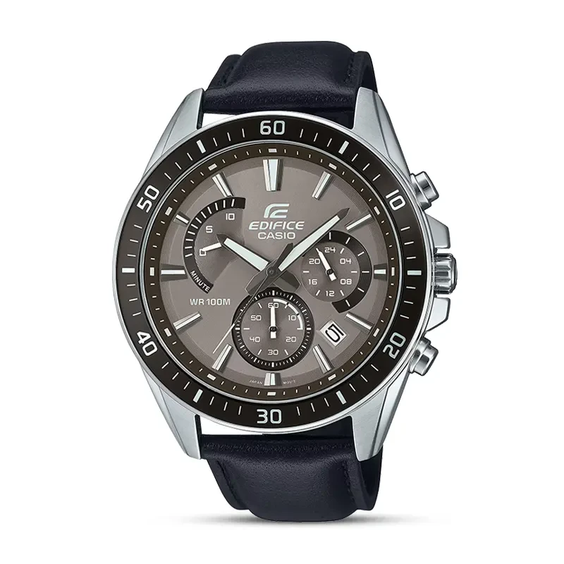 Casio Edifice Standard Chronograph Light Brown Dial Men's Watch | EFR-552L-5AV