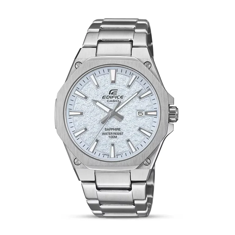 Casio Edifice EFR-S108DE-2AV Textured Ice Blue Dial Men's Watch