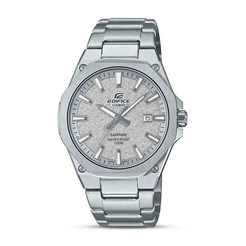 Casio Edifice EFR-S108DE-8AV Textured Grey Dial Men's Watch