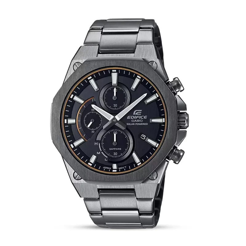 Casio Edifice Slim Solar Chronograph Sapphire Crystal Men's Watch | EFS-S570DC-1A