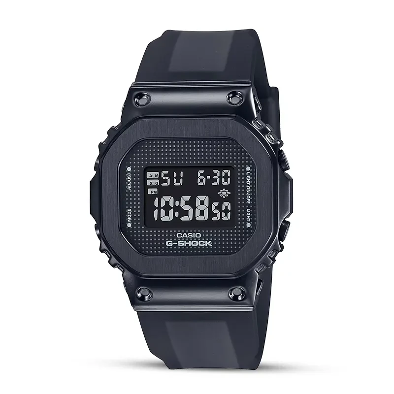 Casio G-Shock 5600 Series Black Digital Watch | GM-S5600SB-1