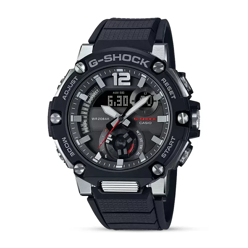 Casio G-Shock GST-B300-1A G-Steel Black Dial Men