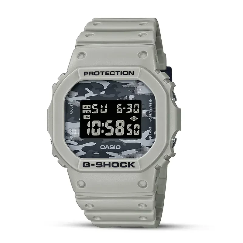 Casio G-Shock Digital Camouflage Motif Dial Men’s Watch | DW-5600CA-8