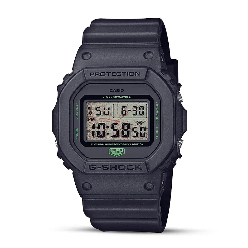 Casio G-Shock YOSHIROTTEN Collaboration Digital Men’s Watch | DW-5600MNT-1