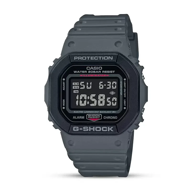 Casio G-Shock Digital Black Dial Men’s Watch | DW-5610SU-8