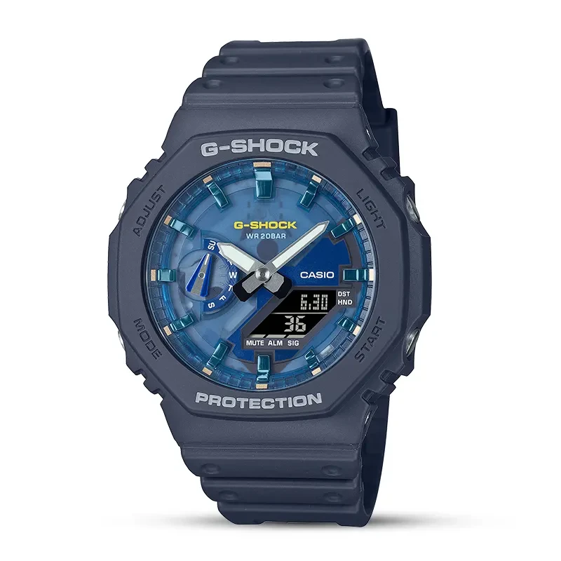 Casio G-Shock Oasis Lake Inspired Blue Men's Watch | GA-2100AS-2A