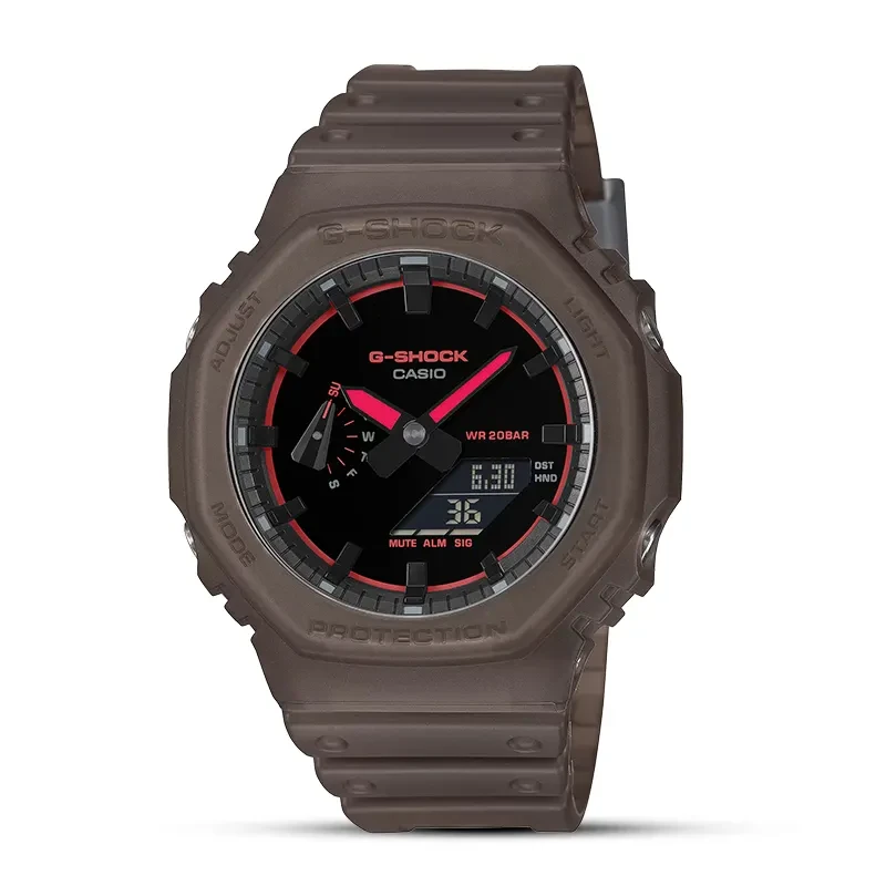 Casio G-Shock 'Music Driven Nightlife' Inspired Red-Black Dial Men's Watch | GA-2100K-5A