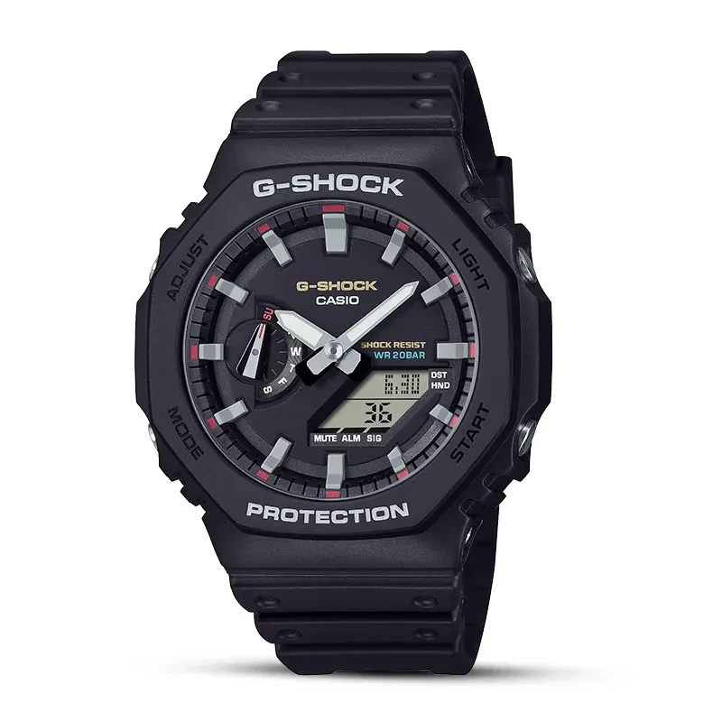 Casio G-Shock Carbon Core Guard Black Dial Men’s Watch | GA-2100RL-1A