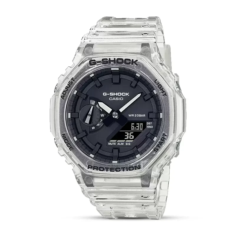 Casio G-Shock GA-2100SKE-7A Skeleton Translucent Men's Watch