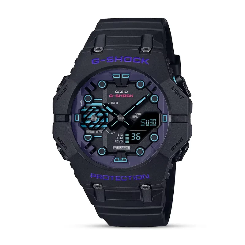 Casio G-Shock GA-B001CBR-1A Spectrum Carbon Core Guard (Bluetooth) Men's Watch