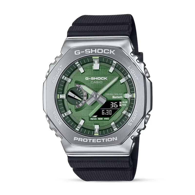 Casio G-Shock GBM-2100A-1A3 Tough Solar Bluetooth Green Dial Men's Watch