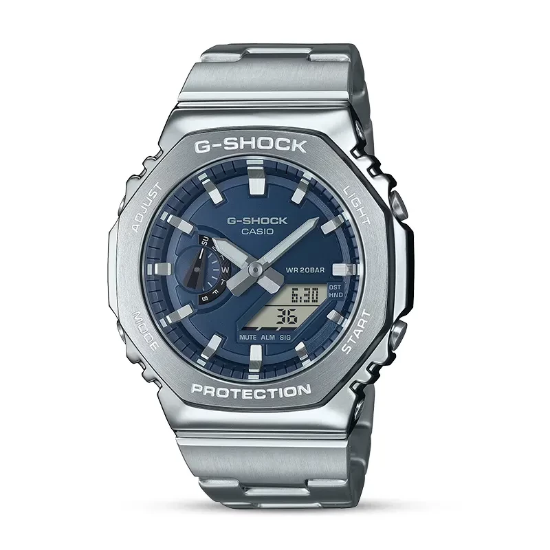 Casio G-Shock GM-2110D-2B G-Steel Blue Dial Men's Watch