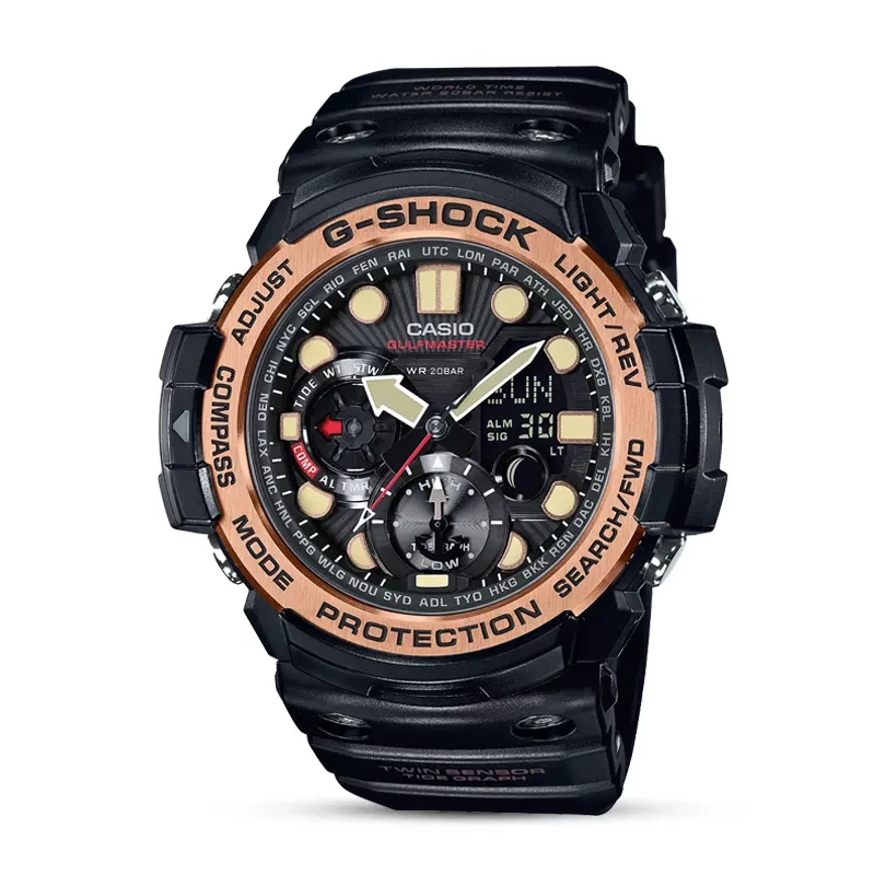 Casio G-Shock GN-1000RG-1A Gulf master Compass Moon Tide Graph Men's Watch