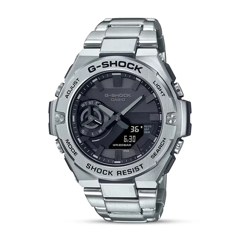 Casio G-Shock GST-B500D-1A1 G-Steel Bluetooth Black Dial Men's Watch