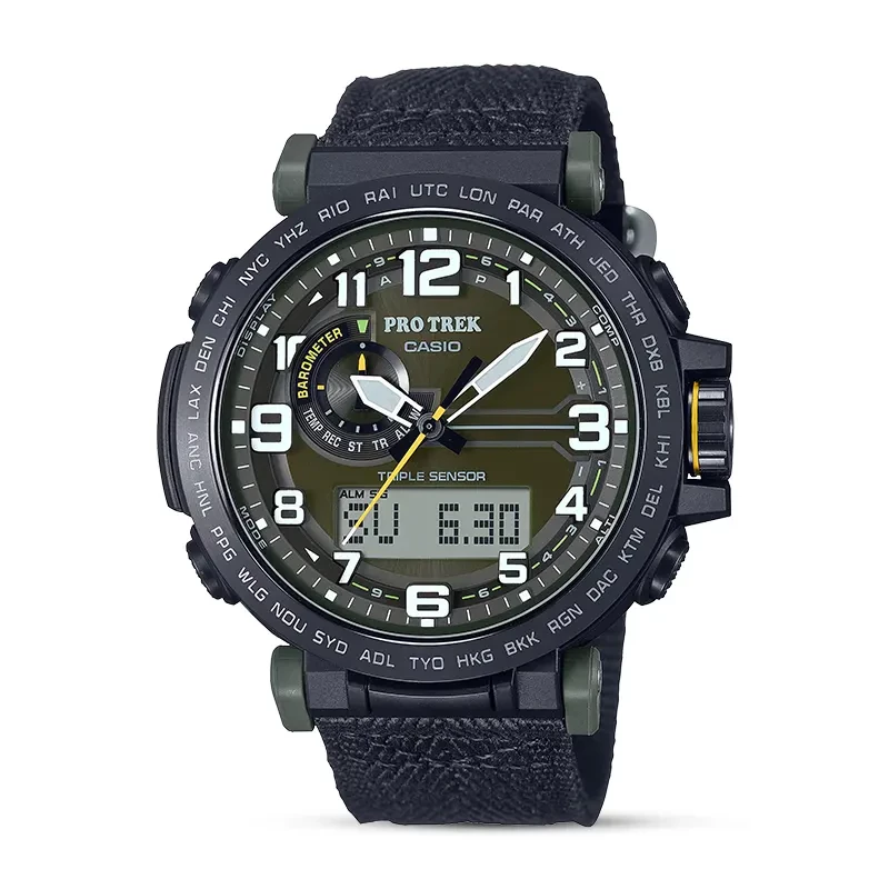 Casio Pro Trek PRG-601YB-3 Tough Solar Green Dial Men's Watch