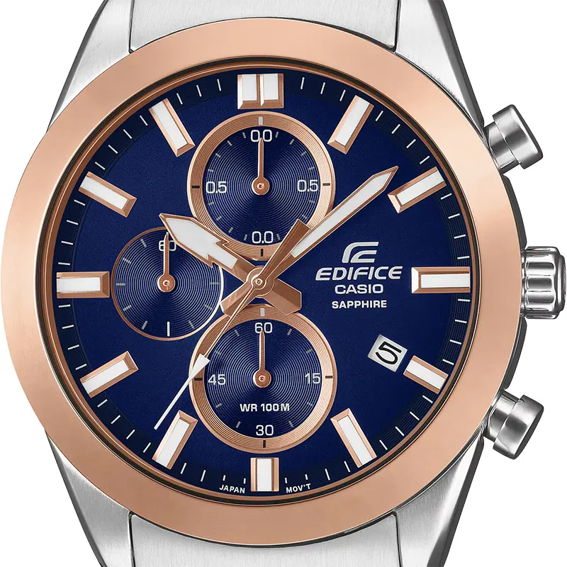 Casio Edifice Motorsports Chronograph Blue Dial Men's Watch | EFB-710SG-2AV