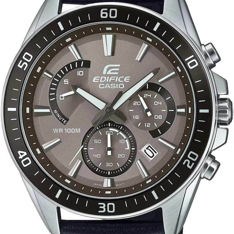 Casio Edifice Standard Chronograph Light Brown Dial Men's Watch | EFR-552L-5AV