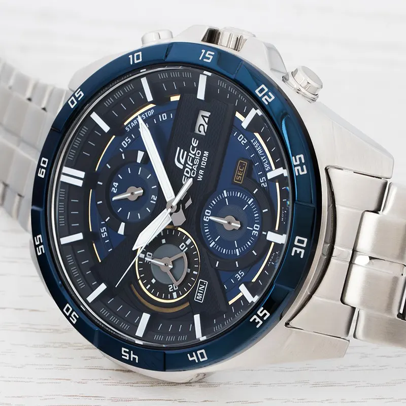 Casio Edifice Multi Layered Blue Dial Men's Watch | EFR-556DB-2AV
