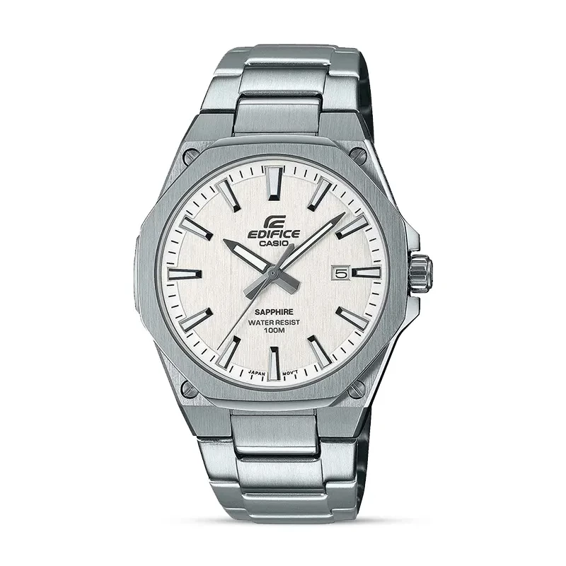 Casio Edifice EFR-S108D-7AV White Dial Men's Watch