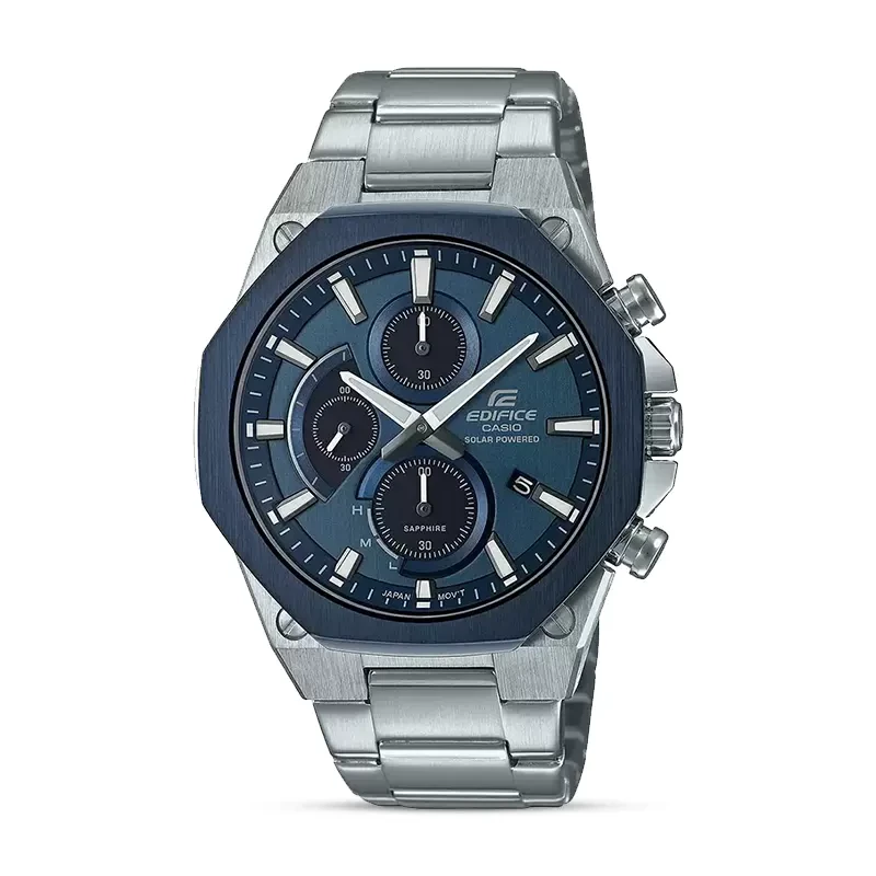 Casio Edifice Solar Powered Chronograph Men's Watch | EFS-S570DB-2A