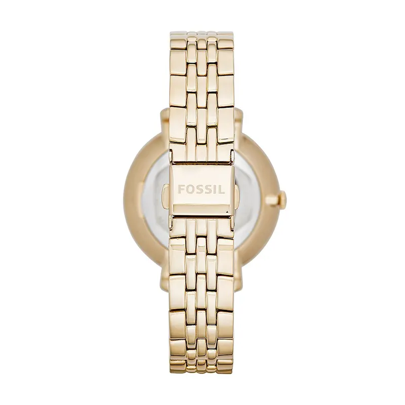 Fossil Jacqueline Champagne Dial Ladies Watch | ES3434
