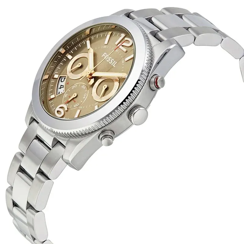 Fossil Perfect Boyfriend Taupe Dial Ladies Watch | ES4146