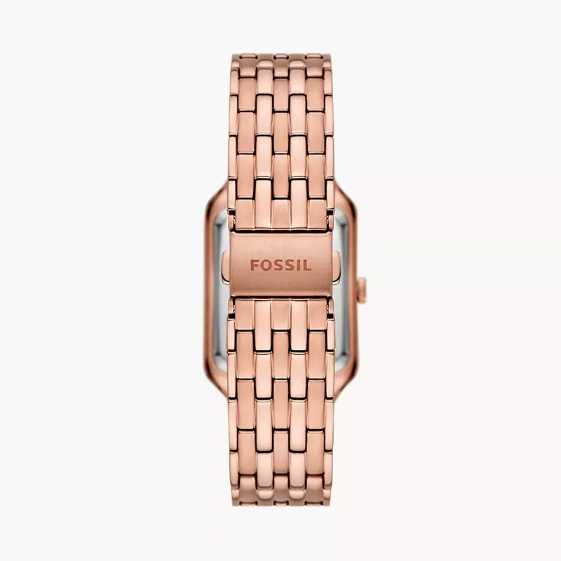 Fossil Raquel Date Brown MOP Dial Gold-tone Ladies Watch | ES5323