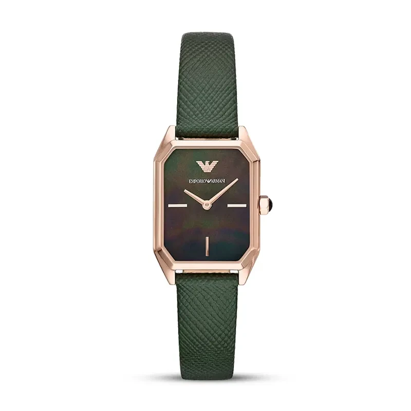 Emprio Armani Gioia Black Mother of Pearl Dial Ladies Watch | AR11149