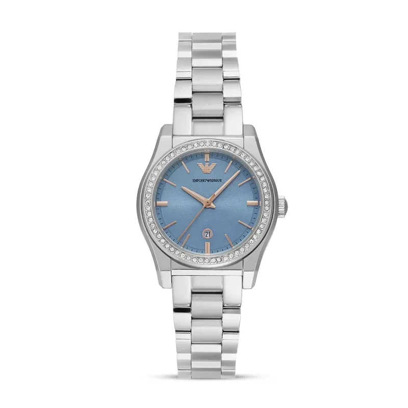 Emporio Armani Federica Blue Dial Ladies Watch | AR11593