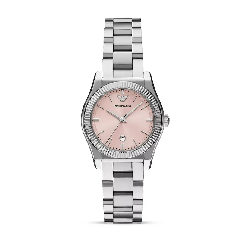 Emporio Armani Federica Pink Dial Ladies Watch | AR11658