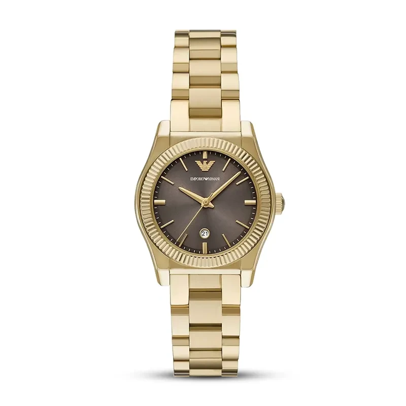 Emporio Armani Federica Brown Dial Ladies Watch | AR11700