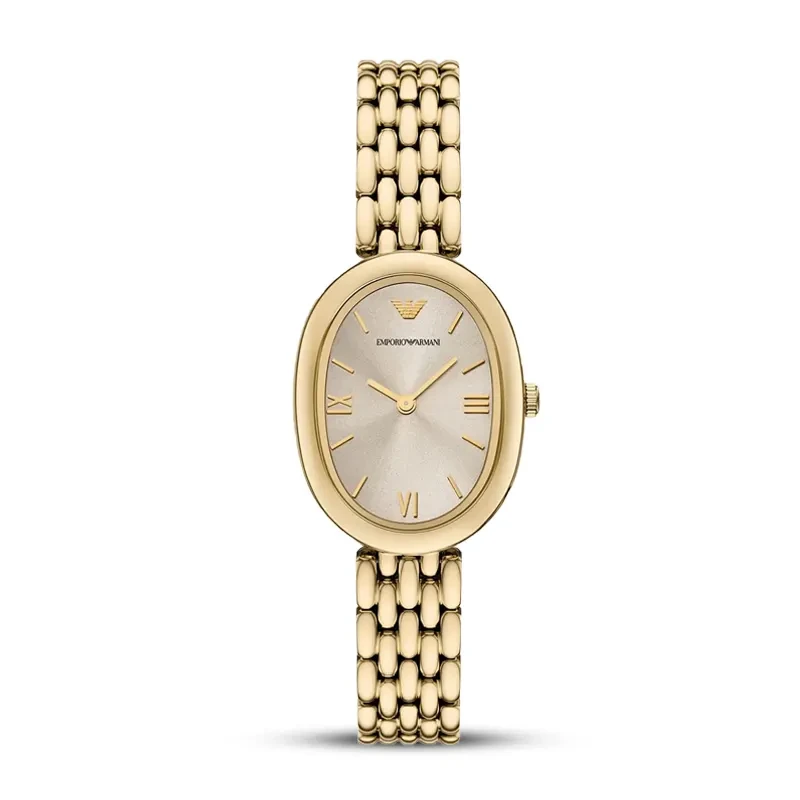 Emporio Armani Sinfonia Champagne Dial Ladies Watch | AR11707