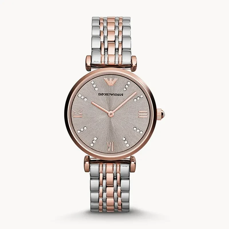Emporio Armani Classic Grey Dial Ladies Watch | AR1840