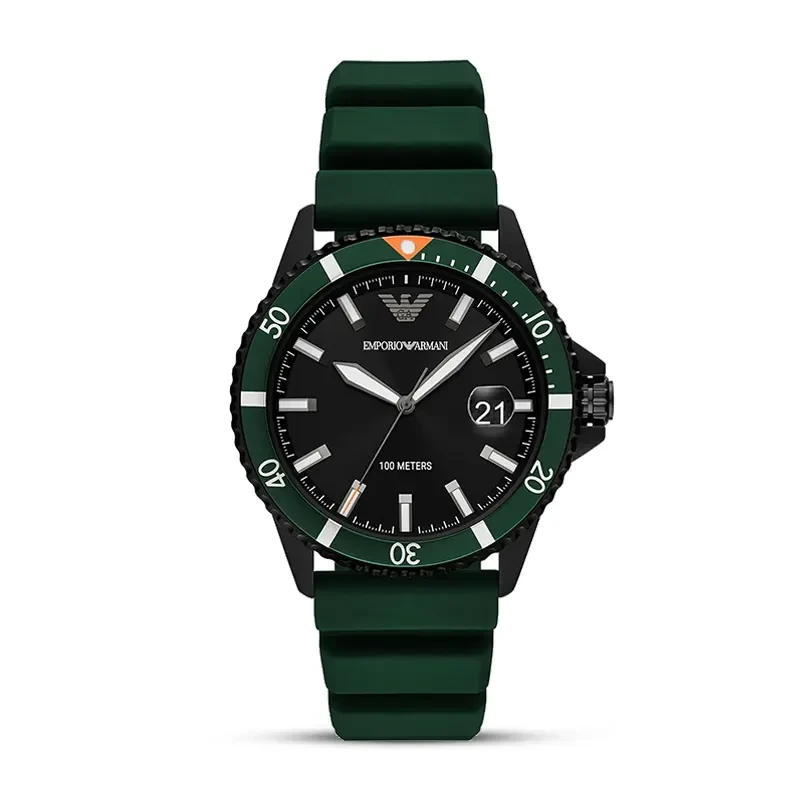 Emporio Armani Sea Explorer Black Dial Men’s Watch | AR11464