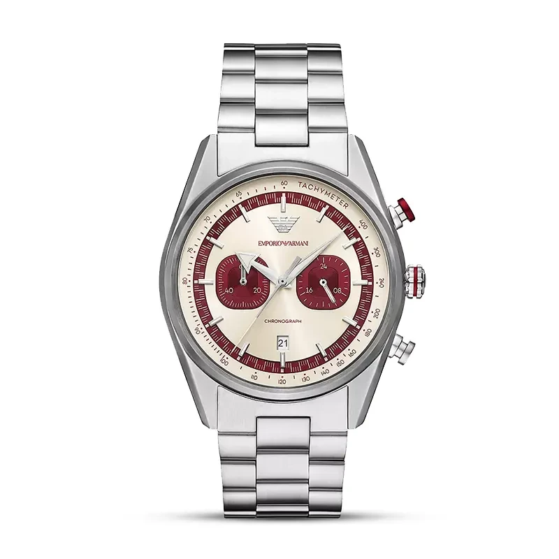 Emporio Armani Racer Chronograph Two-tone Dial Men's Watch | AR11645