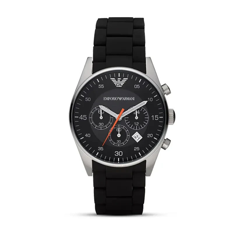 Emporio Armani Chronograph Black Dial Men's Watch | AR5858