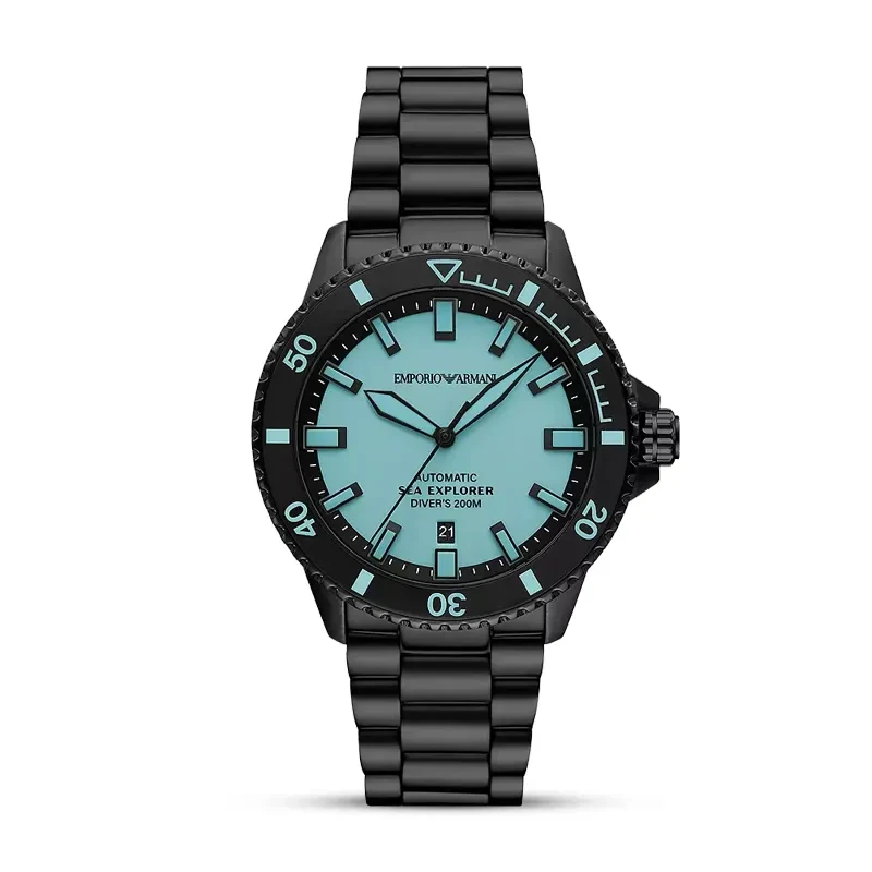 Emporio Armani Sea Explorer Blue Super-LumiNova® Dial Men's Watch | AR60084
