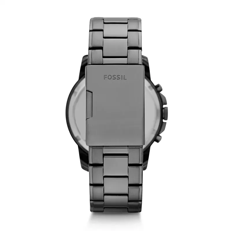 Fossil Grant Chronograph Blue Dial Smoke Men's Watch | FS4831