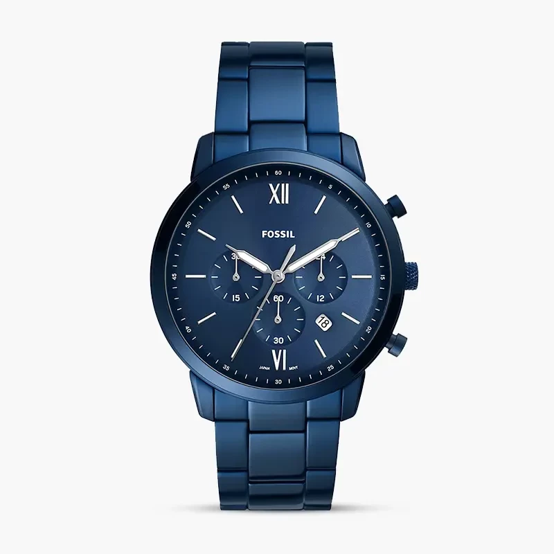 Fossil Neutra Chronograph Ocean Blue Dial Men's Watch | FS5826