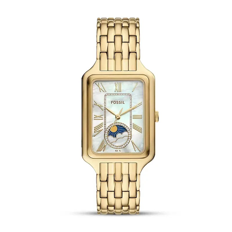 Fossil Raquel Sun Moon Multifunction MOP Dial Ladies Watch | ES5398