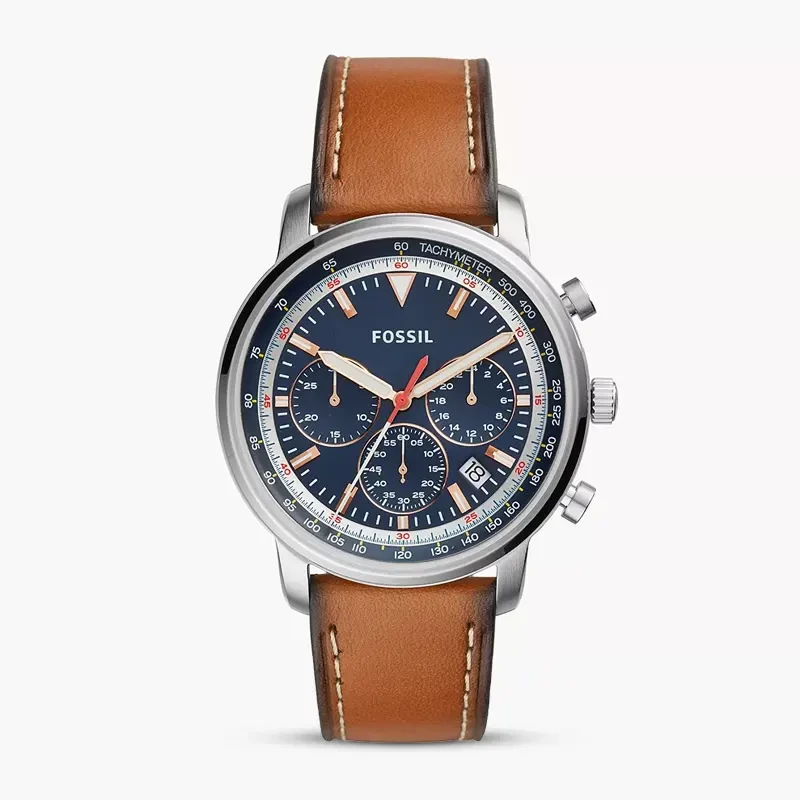 Fs5446 Fossil Goodwin Chronograph Blue Dial Men's Watch | FS5414