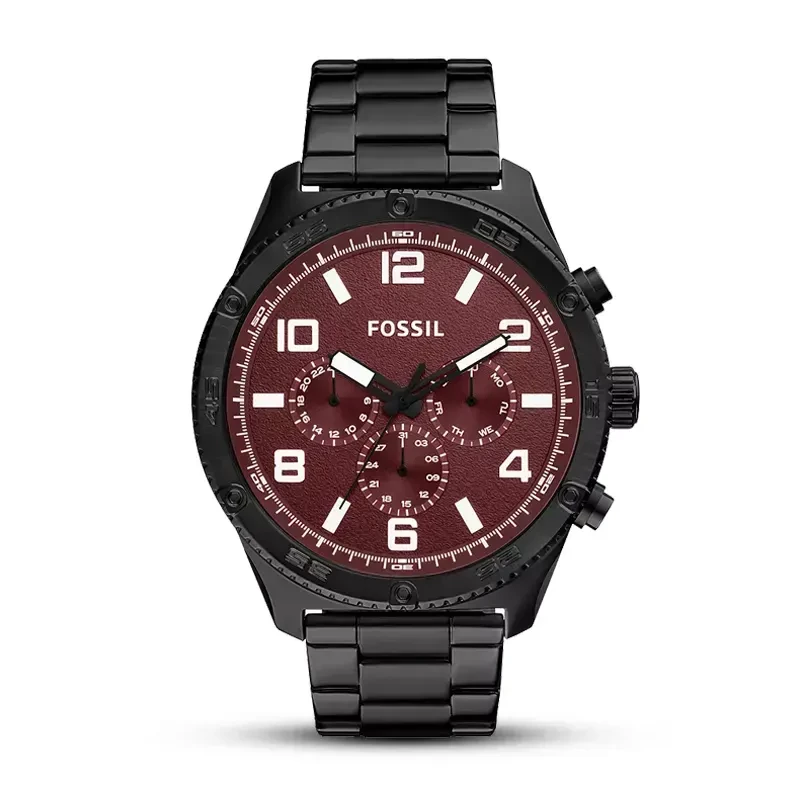 Fossil Brox Multifunction Burgundy Dial Men's Watch | BQ2803